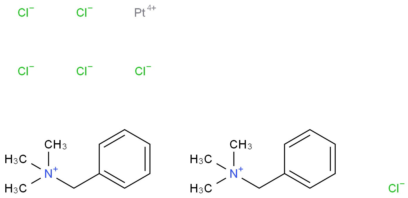 Trimethylbenzylammoniumhexachloroplatinate(IV)