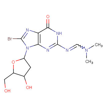 8-BROMO-N2-(DIMETHYLAMINOMETHYLIDENE)-2'-DEOXYGUANOSINE