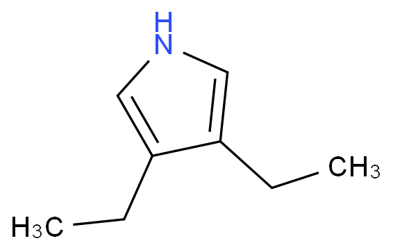 3,4-二乙基-1H-吡咯/16200-52-5