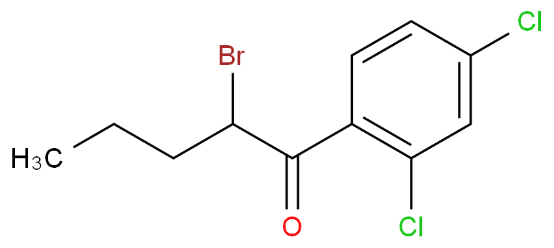 2-溴-1-(2,4-二氯苯基)-1-戊酮