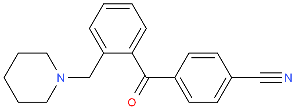 4'-CYANO-2-PIPERIDINOMETHYL BENZOPHENONE