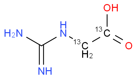 Guanidinoacetic-13C2 Acid