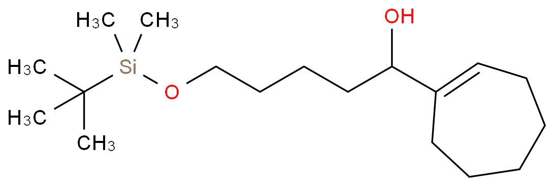 5-[tert-butyl(dimethyl)silyl]oxy-1-(1-cycloheptenyl)-1-pentanol