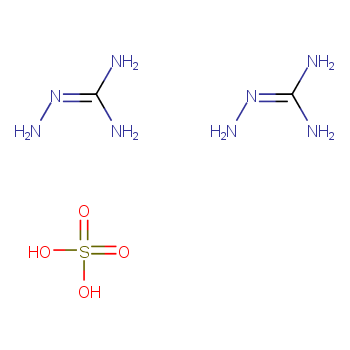 氨基胍半硫酸盐化学结构式