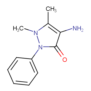 4-amino-1,5-dimethyl-2-phenylpyrazol-3-one