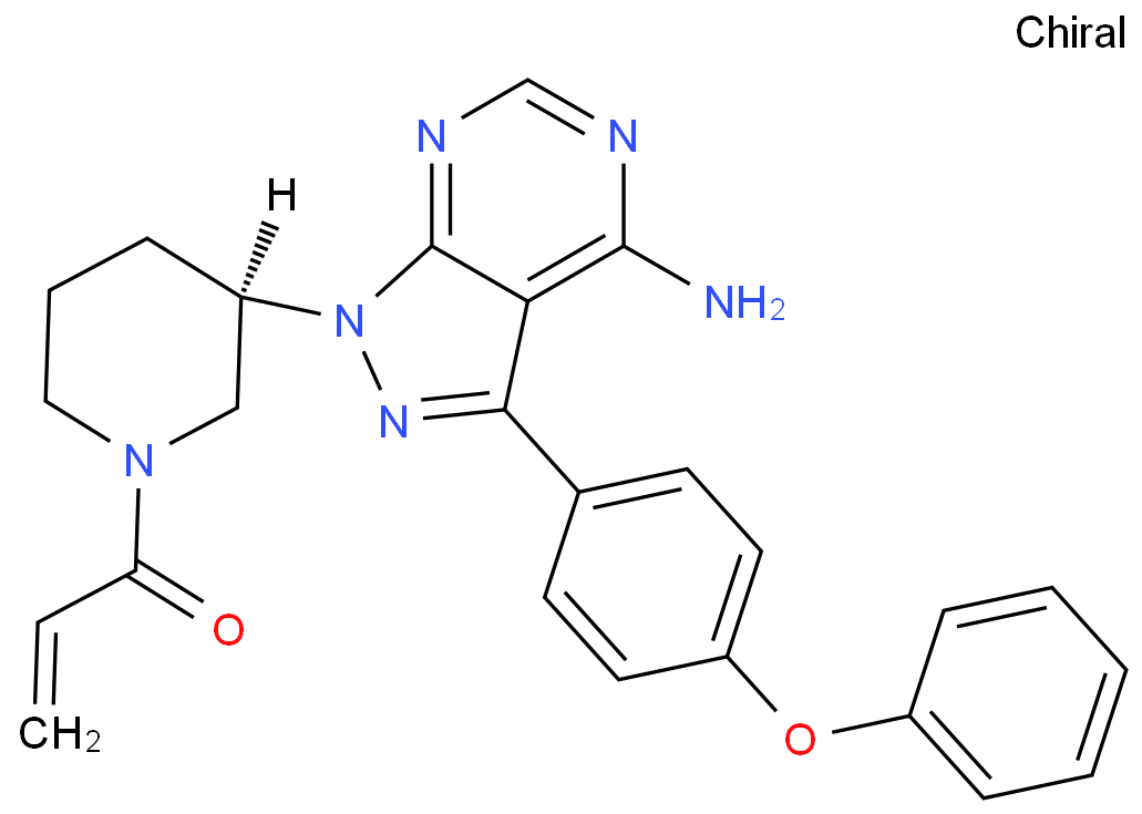 (R)-1-(3-(4-氨基-3-(4-苯氧基苯基)-1H-吡唑并[3,4-d]嘧啶-1-基)哌啶-1-基)丙-2-烯-