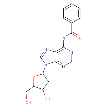 N-Benzoyl-2\'-deoxy-adenosine