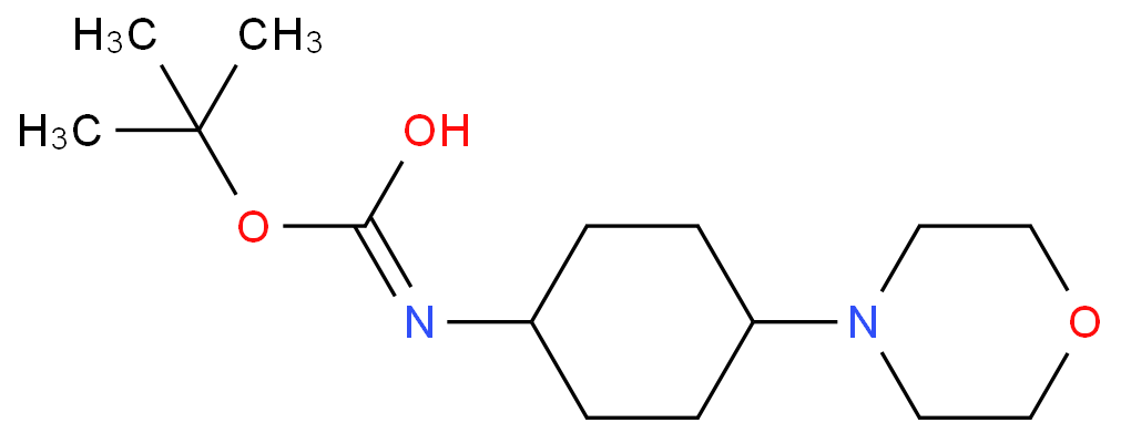 tert-butyl N-[4-(morpholin-4-yl)cyclohexyl]carbamate