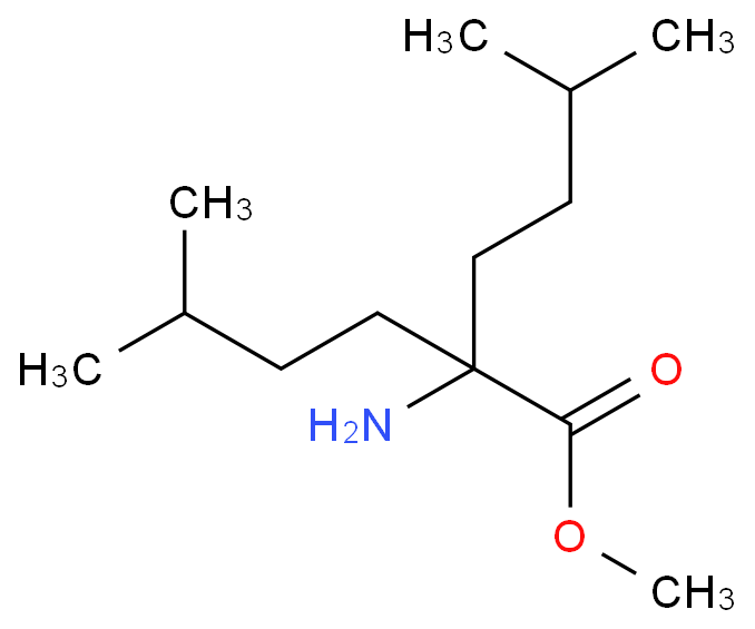 methyl 2-amino-2-isopentyl-5-methylhexanoate