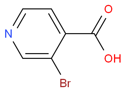 3-溴异烟酸化学结构式