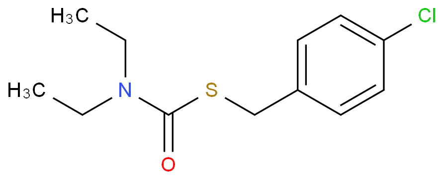 S-[(4-chlorophenyl)methyl] N,N-diethylcarbamothioate