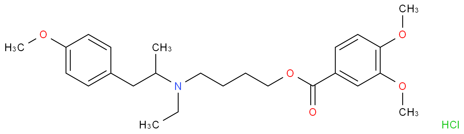 Mebeverine hydrochloride