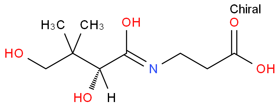(R)-pantothenic acid