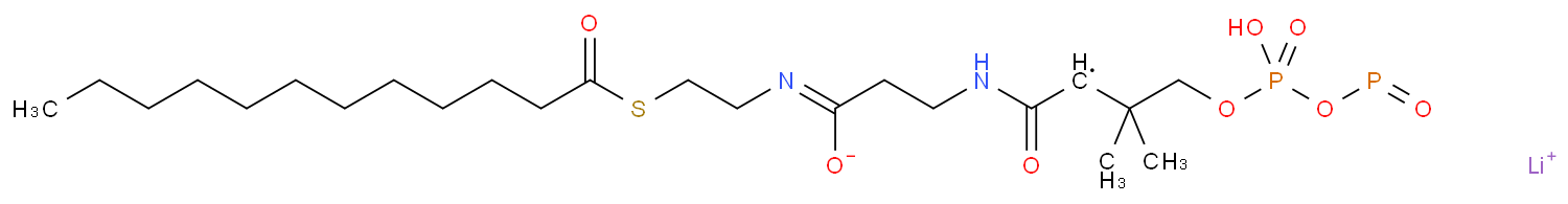 Lauroyl coenzyme A lithium salt