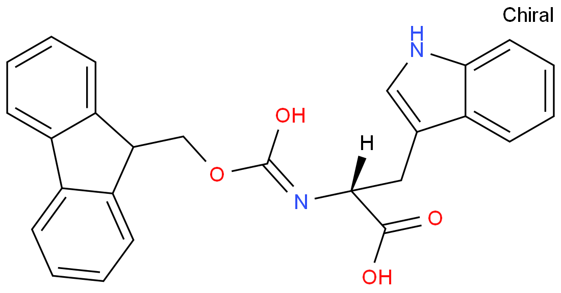 (2R)-2-(9H-fluoren-9-ylmethoxycarbonylamino)-3-(1H-indol-3-yl)propanoic acid