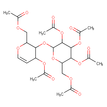 3,6,2',3',4',6'-Hexa-O-acetyl-D-cellobial  