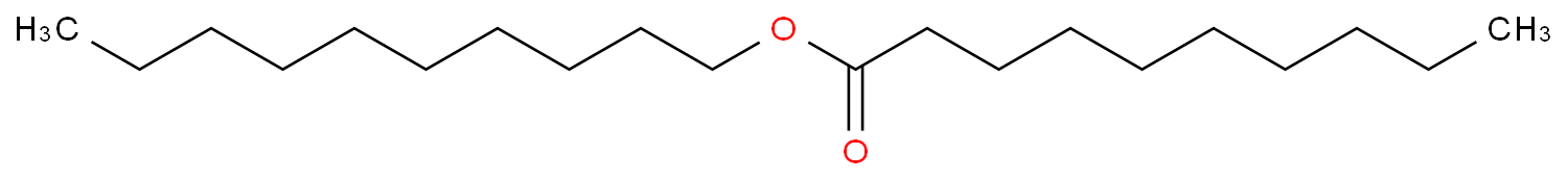 癸酸酯化学结构式