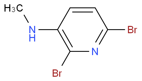 2,6-二溴-N-甲基吡啶-3-胺CAS号84539-50-4；（科研试剂/现货供应，质量保证）