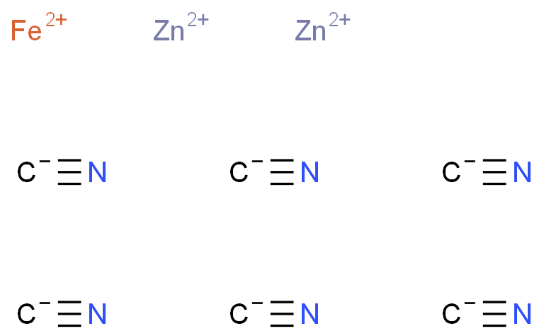 dizinc,iron(2+),hexacyanide