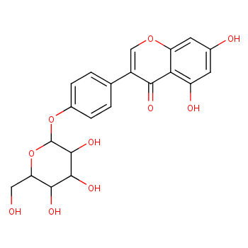 槐角苷化学结构式