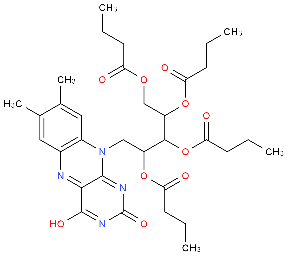 四丁酸核黄素酯