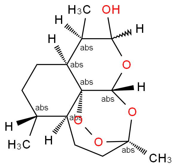 双氢青蒿素(α和β异构体的混合物)CAS号131175-87-6； （现货优势供应/质量保证）