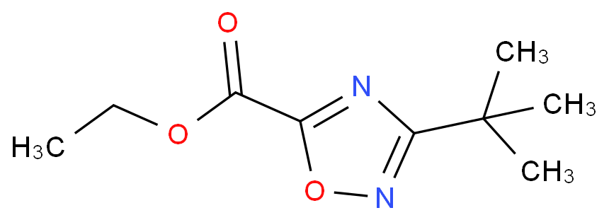 ETHYL 3-TERT-BUTYL-1,2,4-OXADIAZOLE-5-CARBOXYLATE