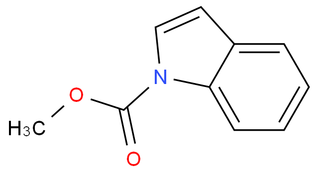 N-(Methoxycarbonyl)indole,  Indole-1-carboxylic  acid  methyl  ester