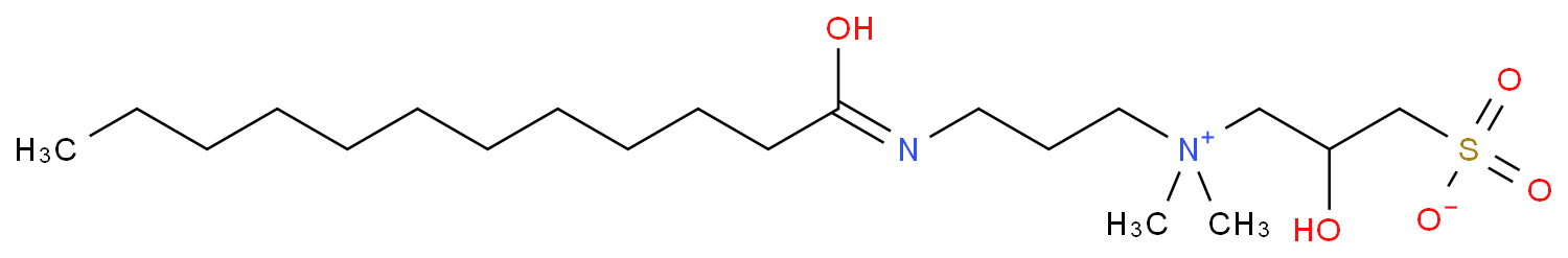 N-(3-COCOAMIDOPROPYL)-N,N-DIMETHYL-N-(2-HYDROXY-3-SULFOPROPYL)AMMONIUM BETAINE