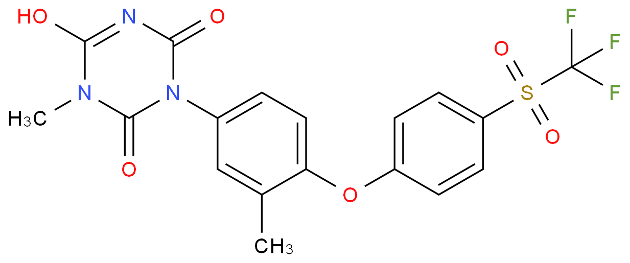 妥曲珠利砜化学结构式