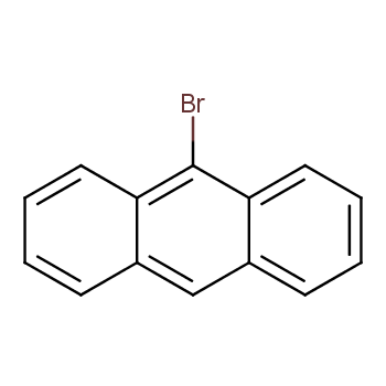 9-Bromoanthracene structure