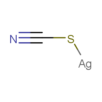 Thiocyanic acid,silver(1+) salt (1:1)  