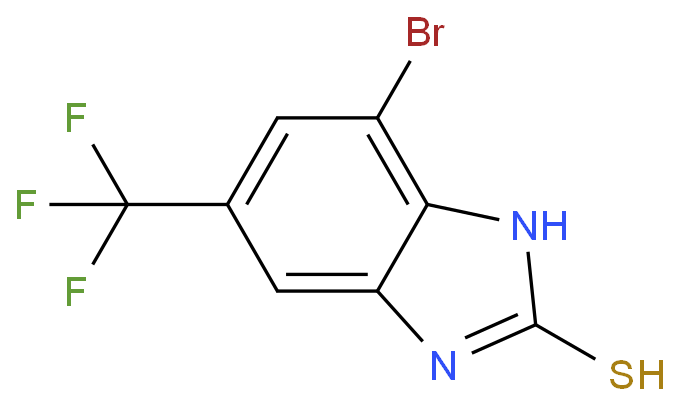 4-BROMO-6-(TRIFLUOROMETHYL)BENZIMIDAZOLE-2-THIOL