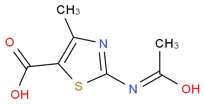 2-乙酰氨基-4-甲基噻唑-5-甲酸 CAS号:63788-62-5科研及生产专用 高校及研究所支持货到付款