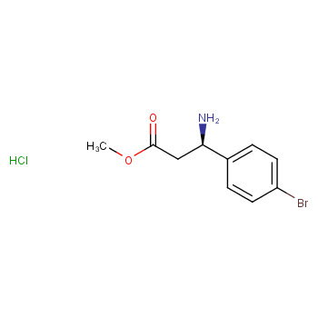 (R)-3-氨基-3-(4-溴苯基)丙酸甲酯盐酸盐CAS:845908-98-7