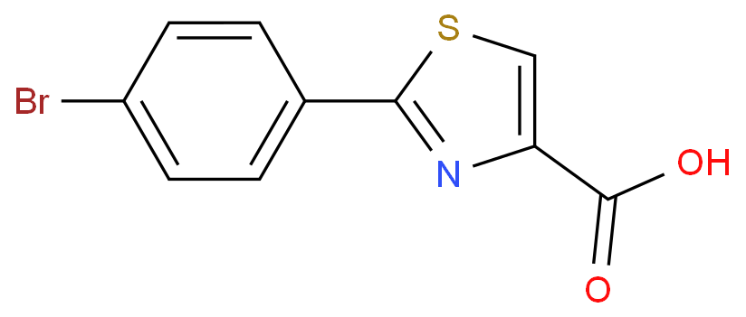 2-(4-Bromophenyl)-1,3-thiazole-4-carboxylic acid  