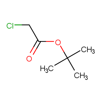 氯乙酸叔丁酯化学结构式