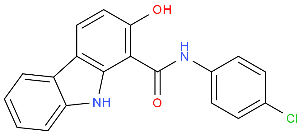 N-(4-chlorophenyl)-2-hydroxy-9H-carbazole-1-carboxamide