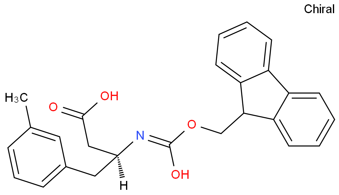 (S)-3-((((9H-芴-9-基)甲氧基)羰基)氨基)-4-(间甲苯基)丁酸