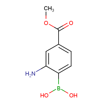 (2-AMINO-4-METHOXYCARBONYLPHENYL)BORONIC ACID HYDROCHLORIDE