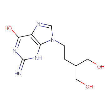 2-Amino-9-[4-hydroxy-3-(hydroxymethyl)butyl]-3,9-dihydropurin-6-one
