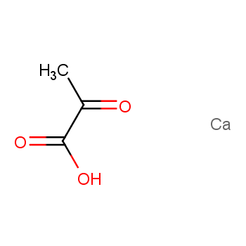 丙酮酸钙化学结构式