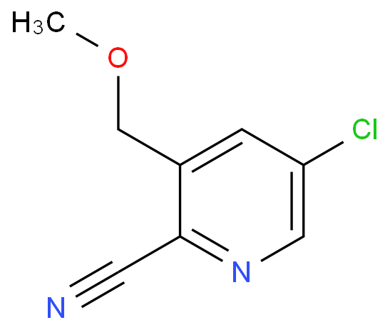 5-氯-3-(甲氧基甲基)吡啶-2-甲腈/1386986-06-6