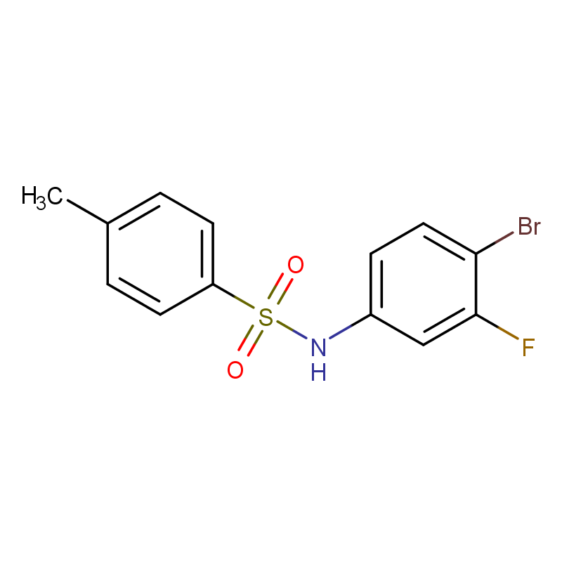 N-(4-溴-3-氟苯基)-4-甲苯磺酰胺 CAS号:1024250-92-7科研及生产专用 高校及研究所支持货到付款