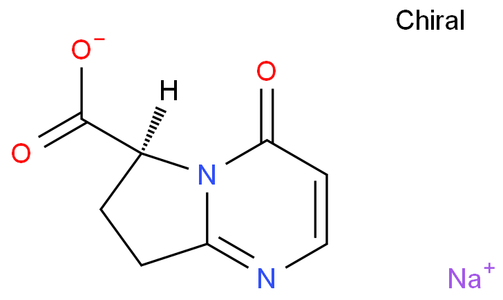 (6S)-4,6,7,8-四氢-4-氧代吡咯并[1,2-A]嘧啶-6-羧酸.钠盐 1421271-01-3