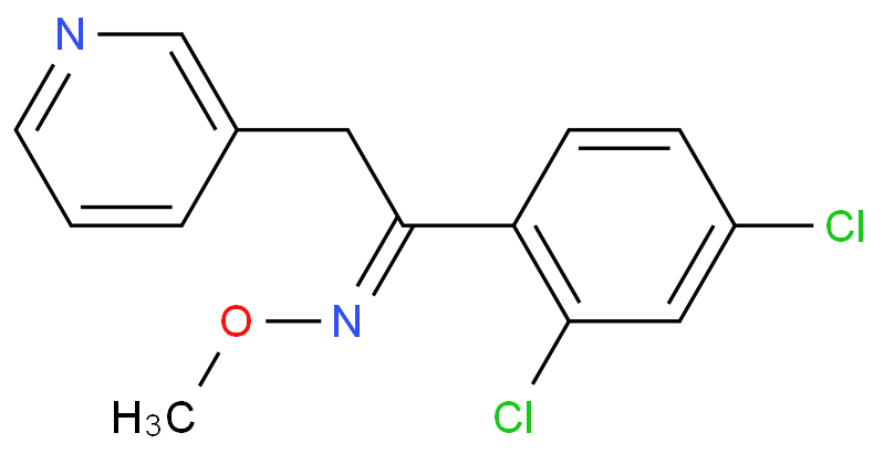 啶斑肟化学结构式