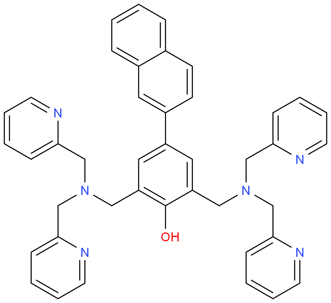 2,6-双[[双(2-吡啶甲基)氨基]甲基]-4-(2-萘)苯酚