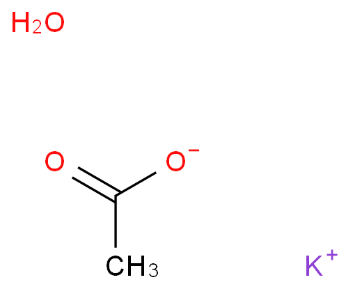 Potassium acetate hydrate