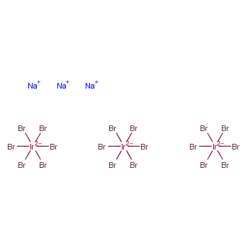 Iridate(3-),hexabromo-, trisodium, (OC-6-11)- (9CI)  