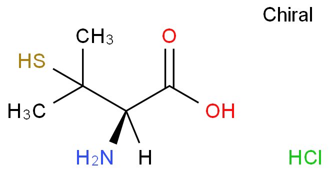 2-amino-3-methyl-3-sulfanylbutanoic acid
